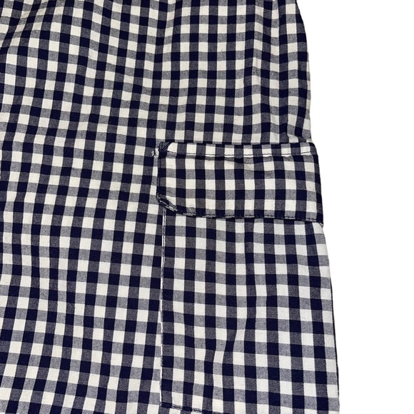 Baby Gap Infant Dress Black White Checked Size 12-18 Months Ling Sleeve Dress - Picture 2 of 5